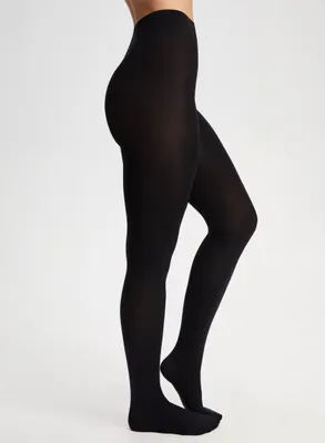 Bare Basics Ladies Large Black Opaque Tights Super, Tights, Stockings,  Socks & Tights, Clothing & Footwear