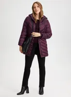 Vegan Down Quilted Coat