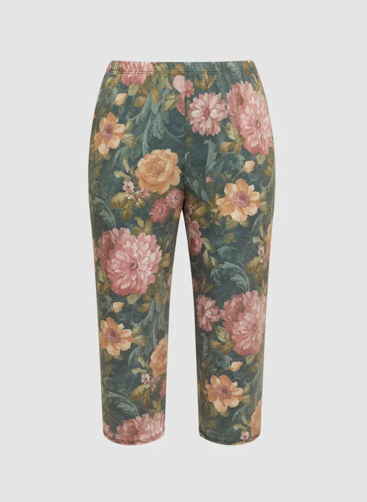 Floral Motif Pyjama Set