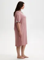 Dot Print Nightgown