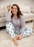 Owl Print Pyjama Set