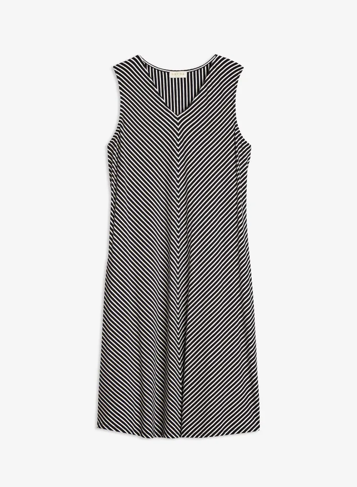 Stripe Print Dress