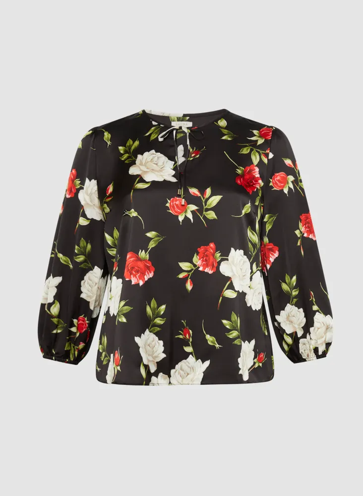 Floral Print Blouse