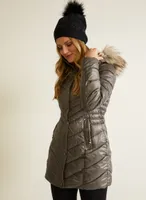 Laundry - Quilted Vegan Down Coat