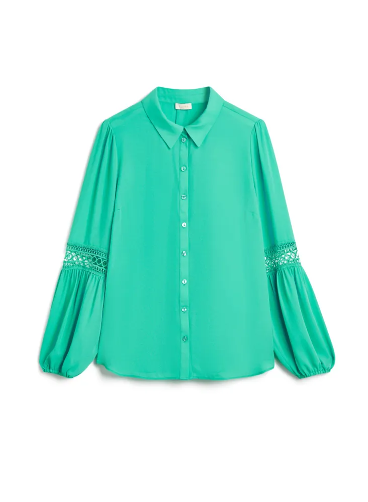 Embroidered Detail Shirt