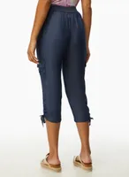 Pull-On Tencel Capris