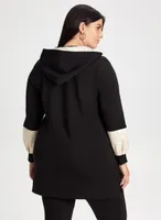 Cuff Detail Hooded Tunic