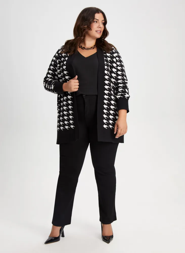 Houndstooth Cardigan