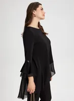 Double Layer High-Low Tunic