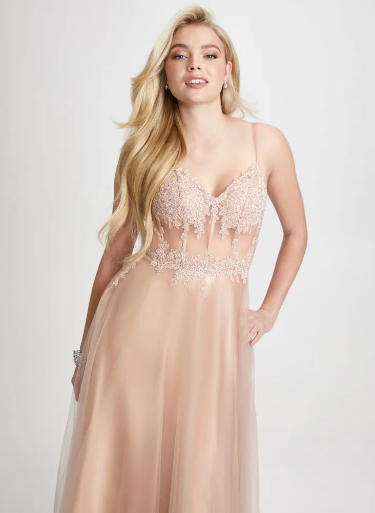 Sweetheart Neck Ball Gown