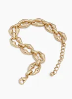 Oval Chain Link Bracelet