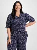 Star Motif Pyjama Set