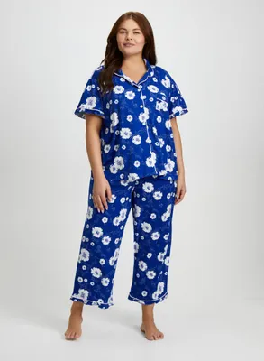 Cropped Pajama Set -  Canada