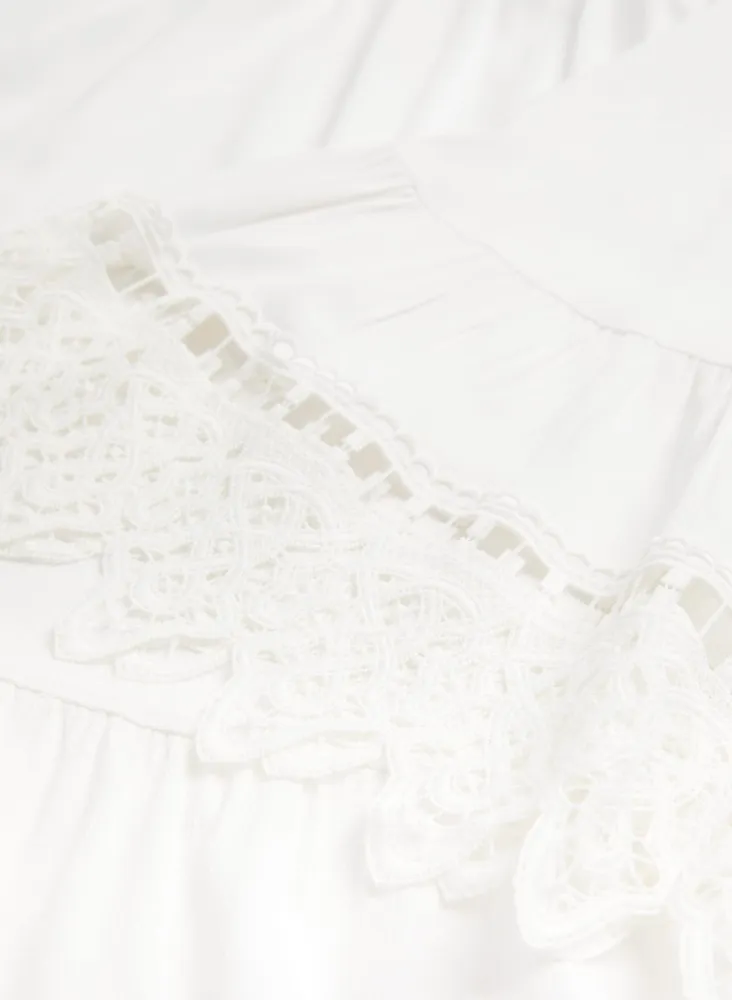 Lace Detail Blouse