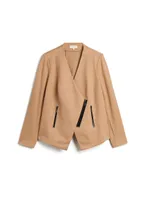 Zip Detail Blazer