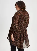 Animal Motif Blouse