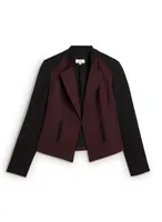 Contrast Sleeve Jacket