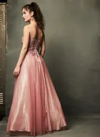 Beaded Corset Ball Gown