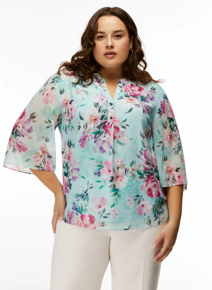 Floral Print Blouse