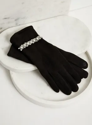 Pearl Detail Gloves