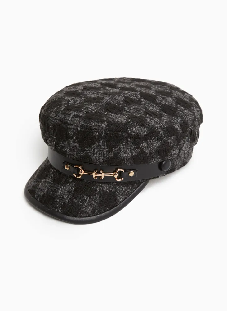 Harness Link Houndstooth Cap