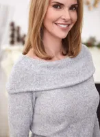 Bardot Neckline Sweater