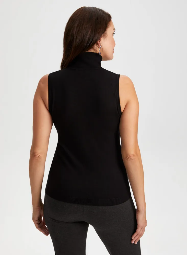 ToBeInStyle Women's Sleeveless Turtleneck Top : : Clothing, Shoes  & Accessories