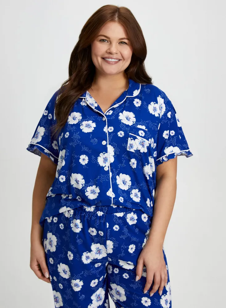 Floral Print Pyjama Set