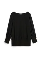 Chiffon Sleeve Top