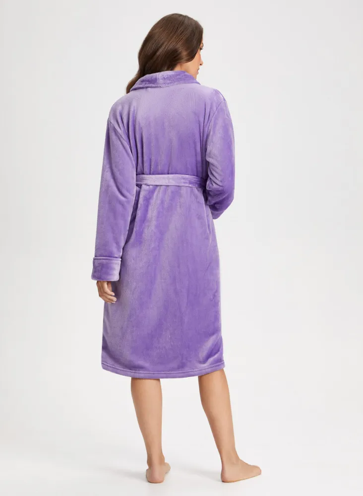 Belted Long Sleeve Robe