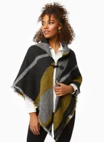 Colour Block Poncho