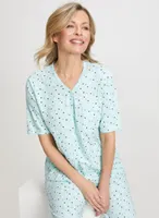 Heart Print Pyjama Set