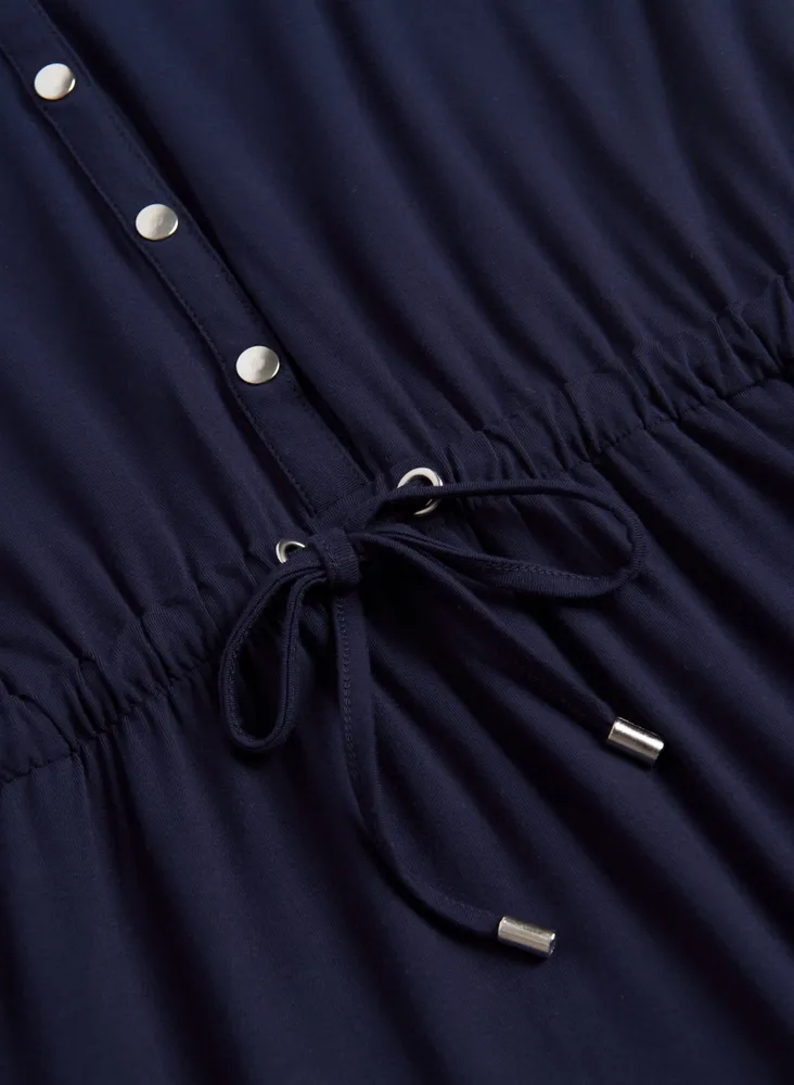Button Detail Dress