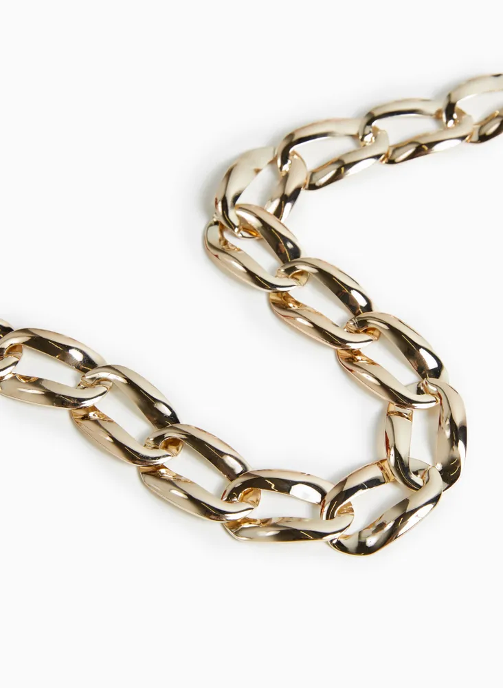 Large Oval Chain Link Necklace