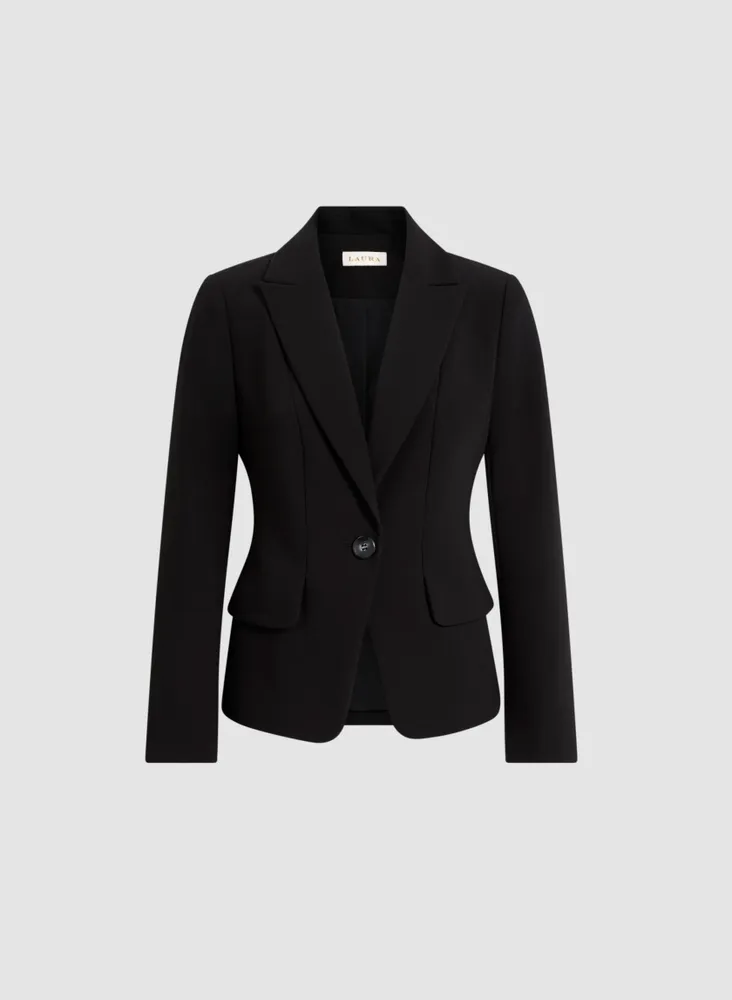 Notch Collar Blazer