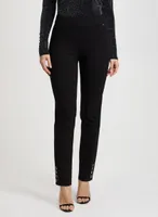 Laura City Fit Elastic Waist Pants