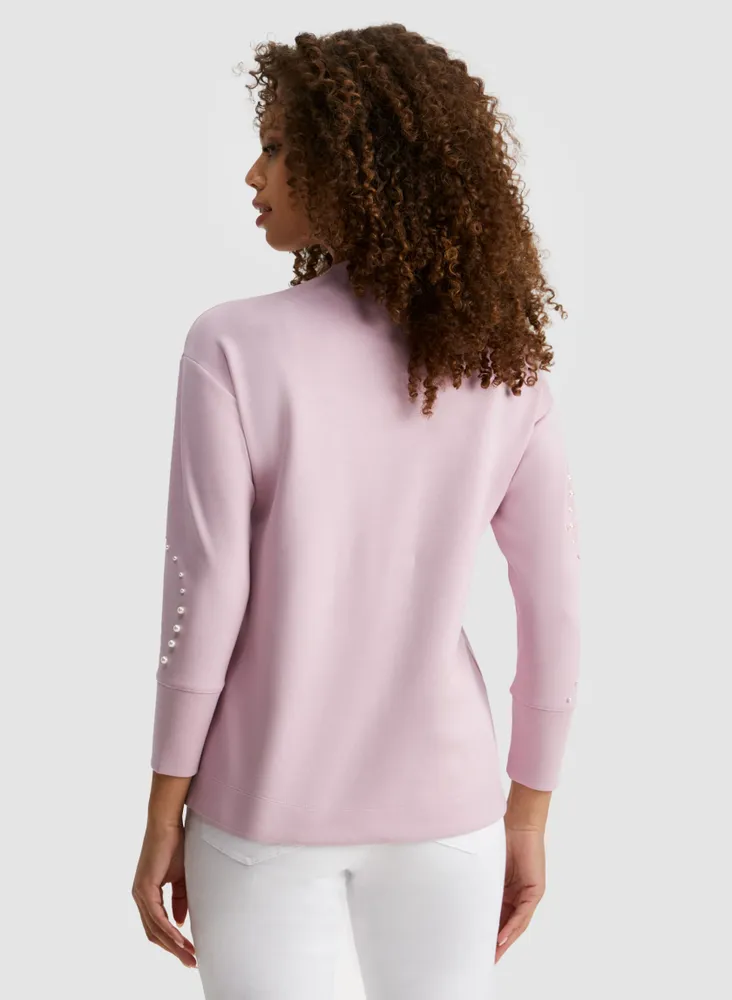 Pearl Detail Sweatshirt