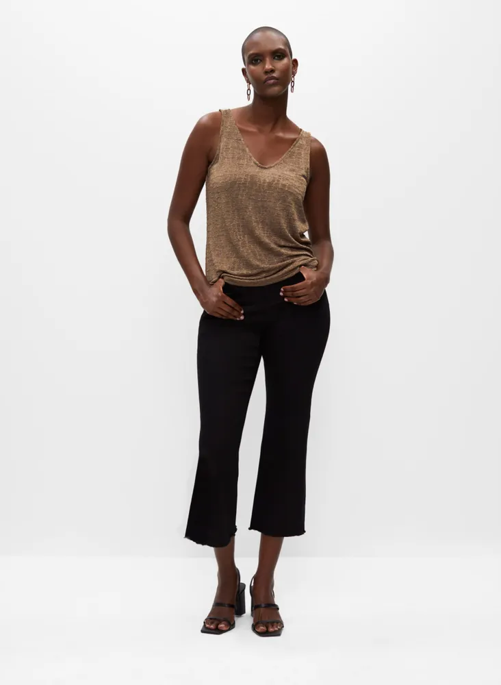 Lulus, Kick It Brown Trouser Pants