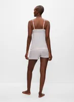 Lace Trim Pyjama Set