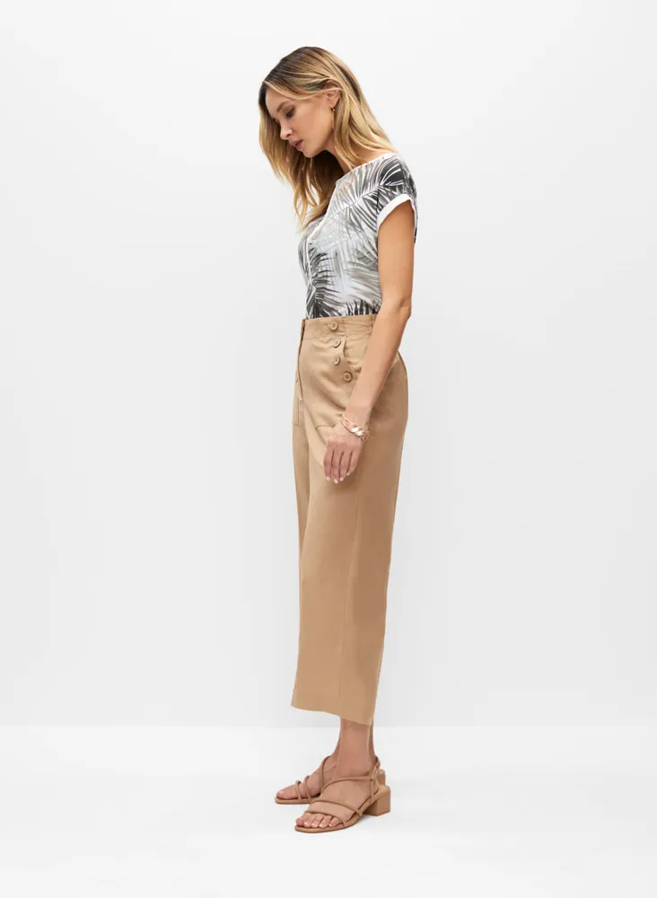 Laura Petites Pull-On Culotte Capris