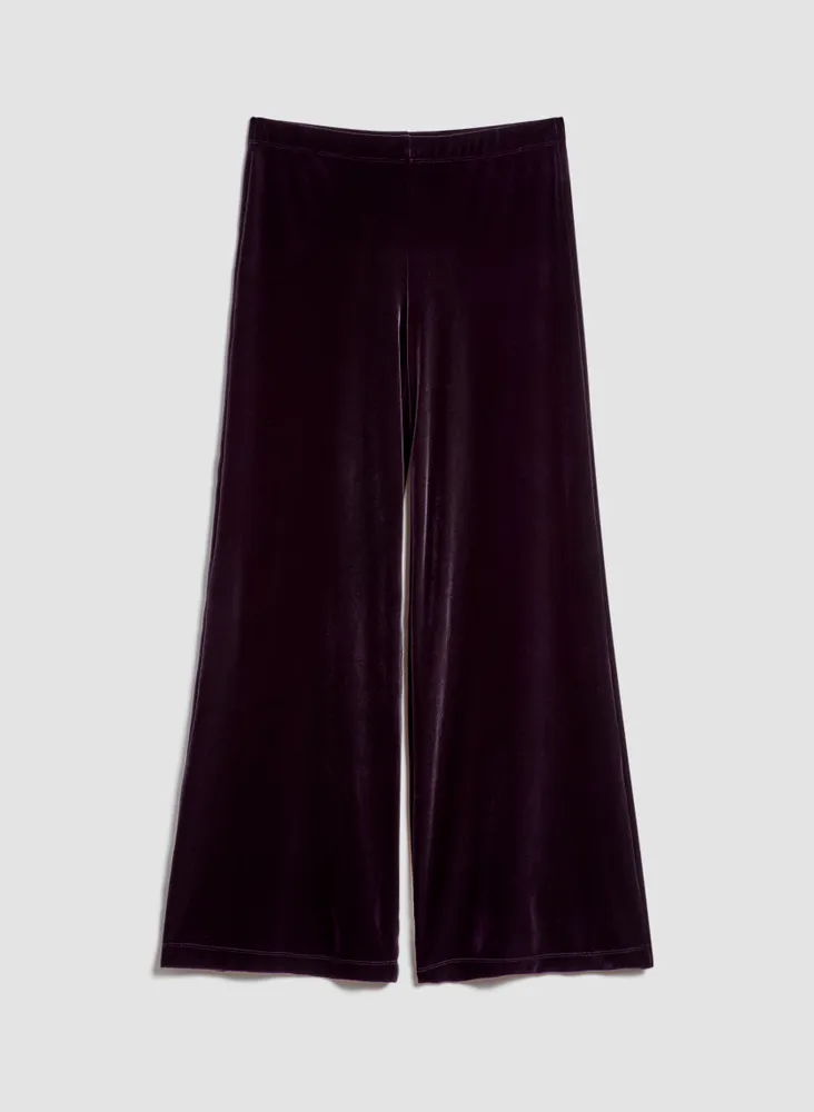 Velour Pull-On Pants