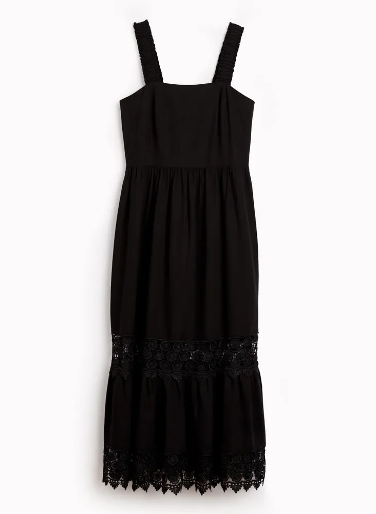 Mélanie Lyne black cotton dress