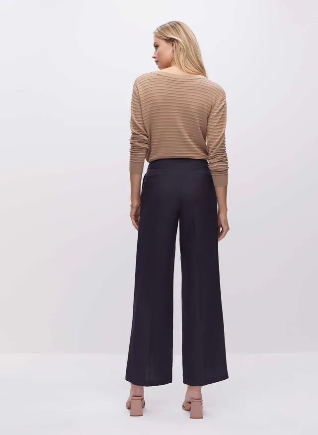 Ponte Wide-Leg Pant by Jules & Leopold