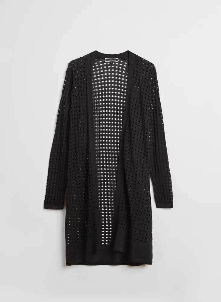 Melanie Lyne Open Weave Cardigan