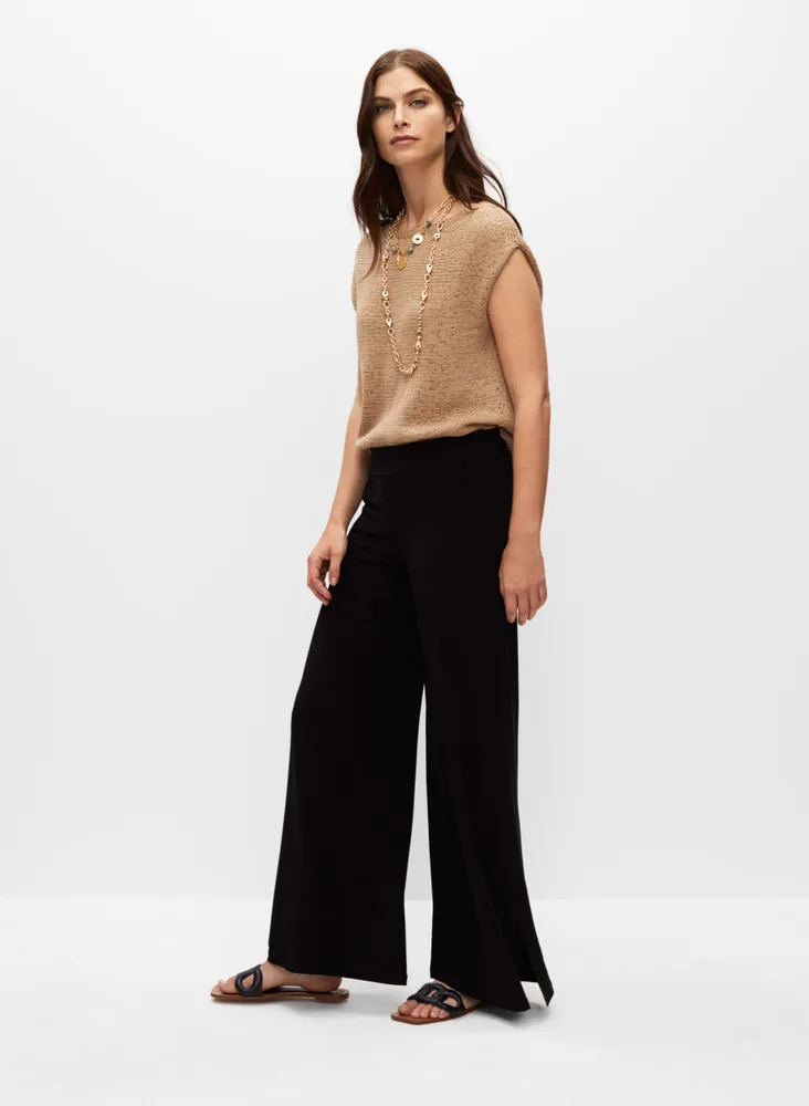 Tie Waist Pull-On Pants