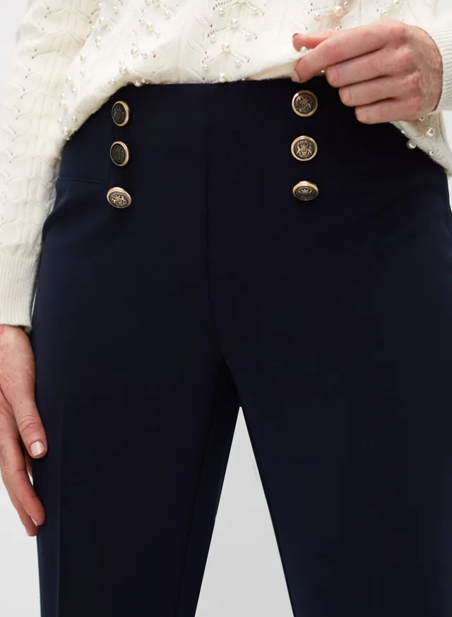 Melanie Lyne Amber Button Detail Pants