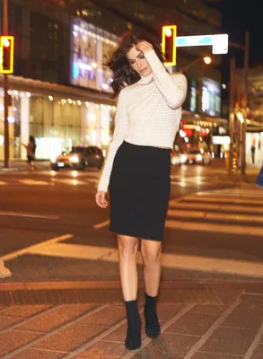 Pull-On Pencil Skirt