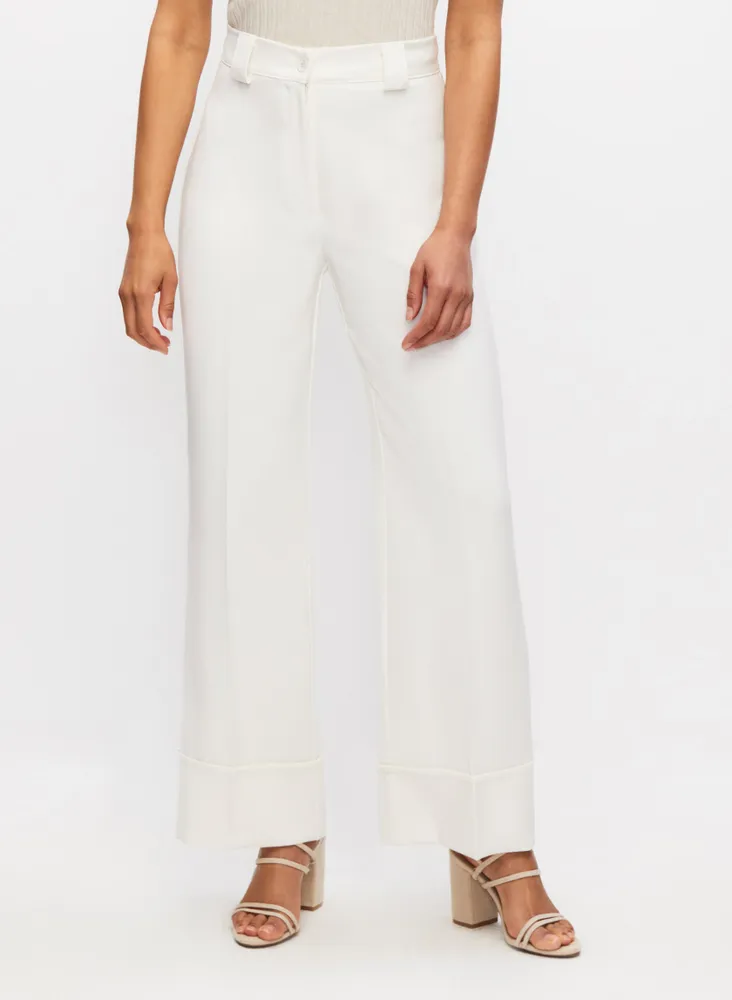 Melanie Lyne Wide Leg Linen Pants