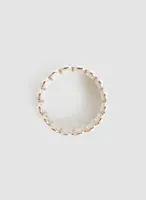 Wide Pearl Stretch Bracelet