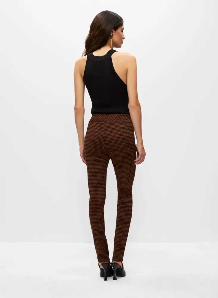 Melanie Lyne Kayla Pull-On Herringbone Leggings